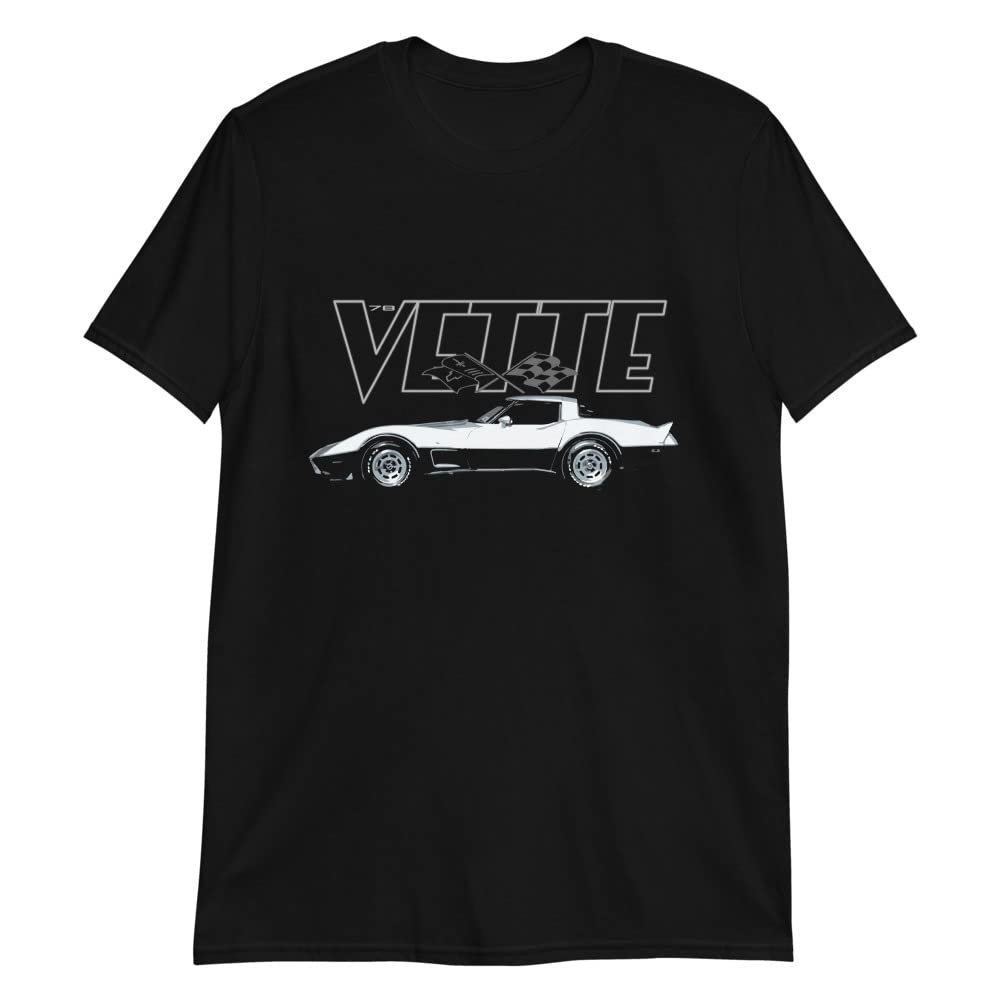 1978 'Vette C3 25th Silver Anniversary Vette Classic Car Owner T-Shirt