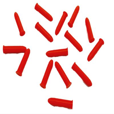 22 LR Plastic Snap caps - Dummy Training Rounds - Set of 15 (Red)