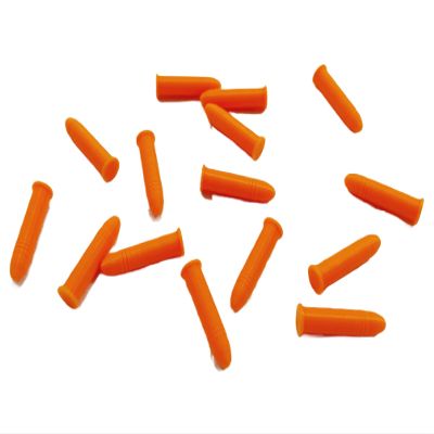 22 LR Plastic Snap caps Dummy - Training Rounds - Set of 15 (Orange)