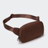 Pander Belt Bag Large 2L, Nylon Fanny Pack Purse for Women and Men with Adjustable Strap, Coca Mocha view 3