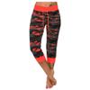 Uillui Cargo Pants Women Bootcut Yoga Workout Cropped Trousers Stretch Waist Athletic Fitness Sweatpants Casual Capri Pants,A02_red,XX-Large view 1