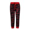 Uillui Cargo Pants Women Bootcut Yoga Workout Cropped Trousers Stretch Waist Athletic Fitness Sweatpants Casual Capri Pants,A02_red,XX-Large view 4