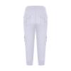 Uillui Cargo Pants Women Bootcut Yoga Workout Cropped Trousers Stretch Waist Athletic Fitness Sweatpants Casual Capri Pants view 4