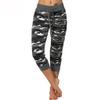 Uillui Cargo Pants Women Bootcut Yoga Workout Cropped Trousers Stretch Waist Athletic Fitness Sweatpants Casual Capri Pants view 2