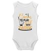 Born to Play Golf with Daddy Infant Unisex Baby Bodysuit Toddler Sleeveless Rompers view 1