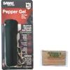 Nimrod's Wares Sabre Pepper Gel 12 Foot 25 Bursts Self-Defense Grip Key Ring Clip F15-BUSG-02-NY Bundle with Microfiber Cloth view 1