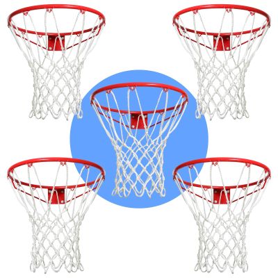 LAO XUE Basketball Net Outdoor,(7.16 oz) 12 Loops Professional Heavy Duty Basketball Net Replacement,All Weather Anti Whip, Suitable for Outdoor Standard 12 Loops Basketball Hoop