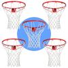 LAO XUE Basketball Net Outdoor,(7.16 oz) 12 Loops Professional Heavy Duty Basketball Net Replacement,All Weather Anti Whip, Suitable for Outdoor Standard 12 Loops Basketball Hoop view 1