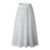 Fulbant Spring Women Long Skirt Black White Yellow High Waist Polka Dots Y2k Skirts Coffee S view 4