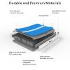 AWSUM 20ft x 5ft x 4inches Air Gymnastics Mat Tumble Track with Electric Pump for Home/Gym view 2