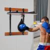 Speed Bag Platform Kit Hi-Impact Adjustable Speed Bag Platform Heavy Duty Boxing Training Equipment Wall Mount Professional Fitness Ball Boxing Reaction Training Kit Speed Bag Platform Set view 1