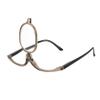 Aisi Women Magnifying Makeup Glasses Eye Make Up Spectacles Flip Down Lens Folding Cosmetic Glasses view 3