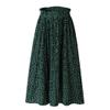 Fulbant Spring Women Long Skirt Black White Yellow High Waist Polka Dots Y2k Skirts M view 1
