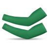 Compression Arm Sleeves Cooling Athletic Sports Sleeve Outdoor Essentials UV Sun Protection Compatible with Green view 1