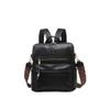 JEN & CO. Amelia Backpack Purse for Women Fashion Vegan Leather Ladies Travel Shoulder Bag with Guitar Strap, Black view 1