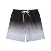 SNOW DREAMS Boys Swim Trunks Quick Dry Gradient Bathing Suits Lightweight Swimming Shorts Mesh Lining Grey Size 4 view 1