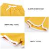 BOOPH 3Pc Girls Athletic Shorts Active Running Dolphin Shorts 12-14 Years Green Pink Yellow view 4