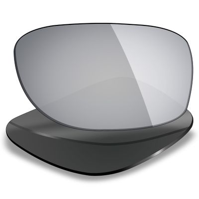 Mryok Polarized Replacement Lenses for Ray-Ban Justin RB4165 51mm Sunglasses, HD Polarized, UV Protection, Impact Resistant & Perfectly Fit - Silver Titanium