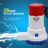 HUIXHAO 1500 GPH Marine Electric Bilge Pump 12V Low Noise Non-Automatic Boat Bilge Pump, Suitable for All Kinds of Ship Type Water Equipment view 2
