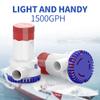 HUIXHAO 1500 GPH Marine Electric Bilge Pump 12V Low Noise Non-Automatic Boat Bilge Pump, Suitable for All Kinds of Ship Type Water Equipment view 4