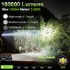 BUD K Rechargeable LED Headlamp, 1000 Lumens Super Bright Headlamp Flashlight with Motion Sensor, 8 Modes, 135Adjustable, IPX7 Waterproof Head Lamp for Camping, Running, Climbing, Hiking view 2
