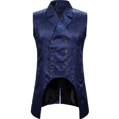 Betonsa Men's Formal Business Suit Casual Waistcoat Halloween XMAS Gift
