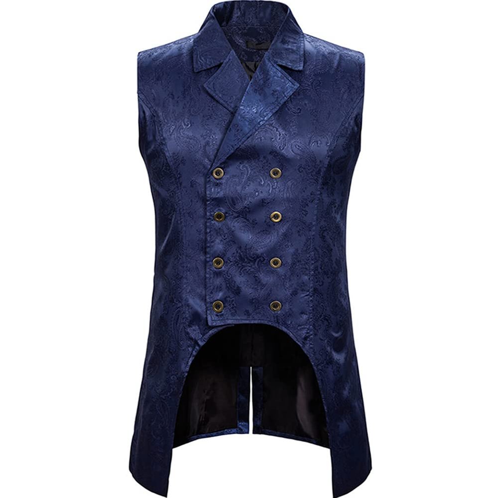 Betonsa Men's Formal Business Suit Casual Waistcoat Halloween XMAS Gift