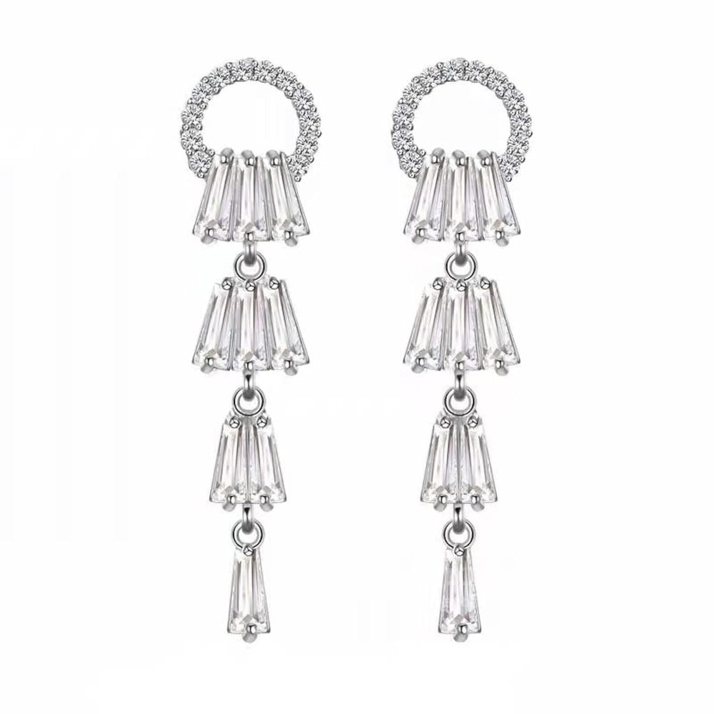 LIGHT RAIN Clip-On Earrings, All-Day Wear Gold & Silver Plated Stud, Hoop, Dangle Design Jewelry for Non-Pierced Ears