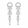 LIGHT RAIN Clip-On Earrings, All-Day Wear Gold & Silver Plated Stud, Hoop, Dangle Design Jewelry for Non-Pierced Ears view 2