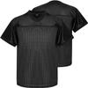 Phoneutrix Youth Blank Football Jersey, Kid's Sports T-Shirt Hip Hop Jersey for Party (Small, Black) view 1