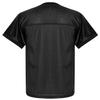 Phoneutrix Youth Blank Football Jersey, Kid's Sports T-Shirt Hip Hop Jersey for Party (Small, Black) view 3