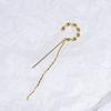 Light Rain Ear Cuff Earrings - EC01, Dangle Wrap Earrings with Tassel for Non Piercing Ears Women view 3