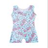 Baby Leotards 6-12 12-18 Months Gymnastics Leotard for Toddler Girls 1-2t 12 18 Months Baby Girl Kids Leo With Shorts Tumbling Outfits Sky Blue Unicorn Rainbow Stars Bodysuits Biketard Child Preschool view 2