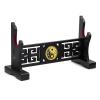 Ekkhysis Taichi Sword Stand Padded Hook Katana Stand Holder Display Hanger for Light Saber Samurai Sword Cosplay Blade Tanjirou Demon Slayer Genshin Impact Weapon Display Stand (1-Tier) view 1