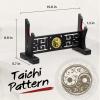 Ekkhysis Taichi Sword Stand Padded Hook Katana Stand Holder Display Hanger for Light Saber Samurai Sword Cosplay Blade Tanjirou Demon Slayer Genshin Impact Weapon Display Stand (1-Tier) view 2