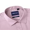 Alimens & Gentle Men's Light Pink Dress Shirt Slim Fit Long Sleeve Stain Shield Button Down Shirts Wedding Party S view 4