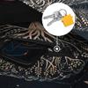 BagYG Yoga Mat Bag - Long Tote with Pockets Holds More Accessories Fit Most Size Mats Tree of Life Carrier, 37/''x15.5/'', BagYG-31065324 view 4