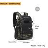 ArcEnCiel 10L Mini X-Small Tactical Backpack MOLLE Daypack Gear Pack Camping Bag with Patch view 3