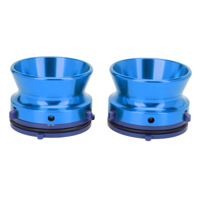 1 Pair Nab Hub Adapters Polished Aluminum Alloy 10in Reel to Reel Tape Opener Universal Charger for , for Akai, for Teac, etc, Reel to Reel Tapes. (Blue)