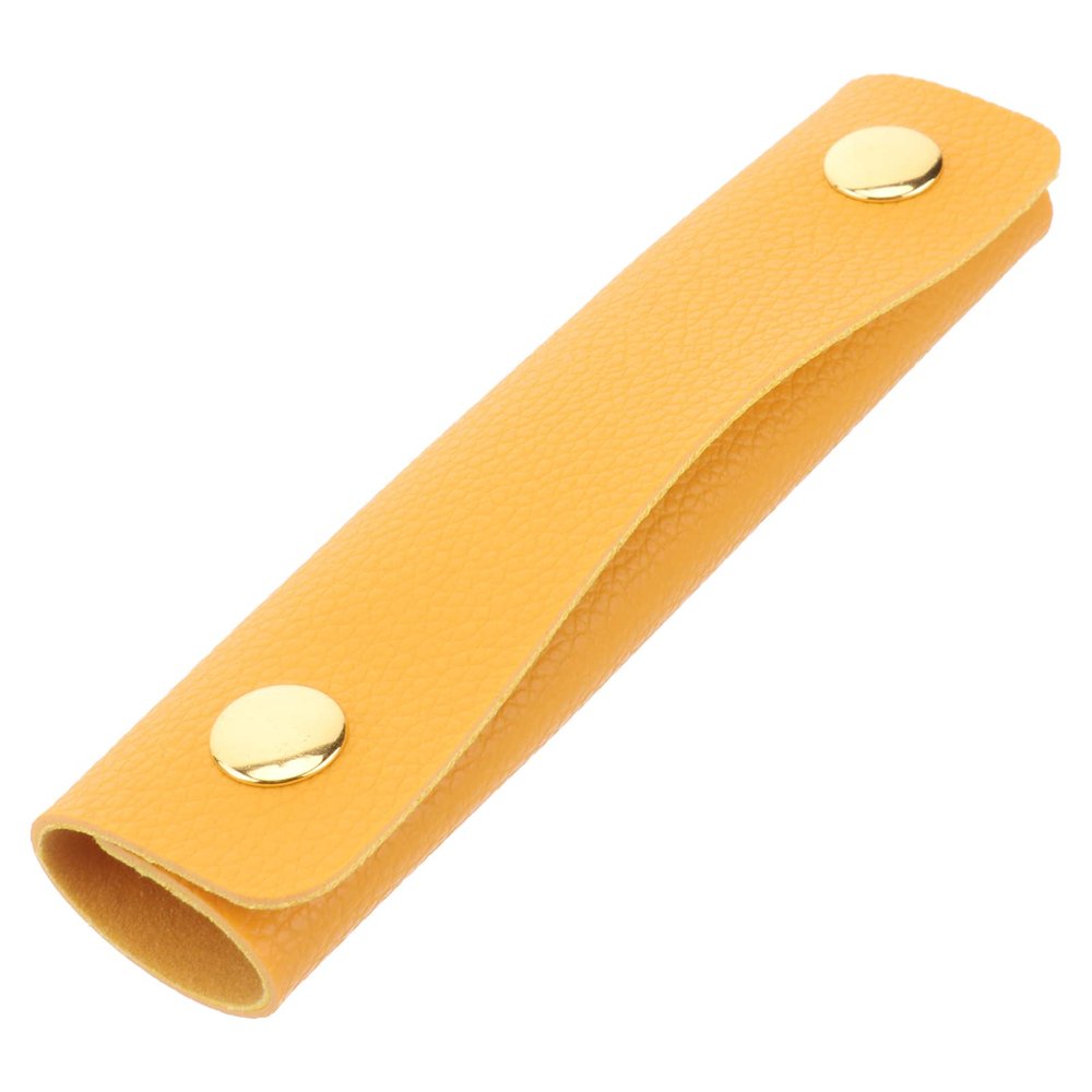 1PC Leather Handbag Luggage Handle Wraps Handle Wrap Leather Luggage Bag Protectors Grip Protector Grocery Holder wrap Travel Saddle pu