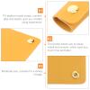 1PC Leather Handbag Luggage Handle Wraps Handle Wrap Leather Luggage Bag Protectors Grip Protector Grocery Holder wrap Travel Saddle pu view 4