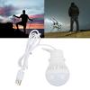 Miskall Camping LED Light Bulb Energy Saving USB Light Bulb with Hook for Outdoor Tent Hiking Party Home Camping view 2