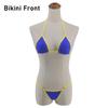 SHERRYLO Thong Bikini G String Slutty Outfits for Women Sexy Extreme Micro Bikinis Tan Through Exotic Swimsuit Triangle Top view 4