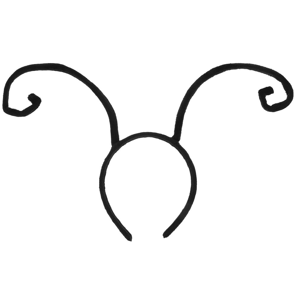 Amosfun Ant Tentacles Headband Black Bug Antenna Headband for Halloween Cosplay Party Accessories Women Kids Costume