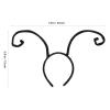 Amosfun Ant Tentacles Headband Black Bug Antenna Headband for Halloween Cosplay Party Accessories Women Kids Costume view 2