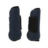 NDNCZDHC PU Horse Tendon Boots Set Elastic Shock Absorbing Protective Front Hind Horse Leg Guard for Off Road Competitions,Navy Blue(M) view 2