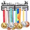 SUPERDANT Dance Medal Hanger Highland Dance Sports Medal Holder for 60+ Hanging Medal Rack Awards Sports Ribbon Holder Display Wall Hanging Athlete Gift view 1