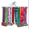 The Medal Hanger Shop | Male Runner | Brushed Stainless Steel | Double Bar | Medal Hanger Display Holder for Runners, Running Accessories | Made in Britain view 4
