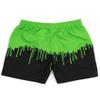 Teenage Mutant Ninja Turtles Boys Swim Shorts | Kids Graphic Swimming Pants | TMNT Drawstring Waistband Swimwear Trunks Black view 3