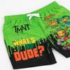 Teenage Mutant Ninja Turtles Boys Swim Shorts | Kids Graphic Swimming Pants | TMNT Drawstring Waistband Swimwear Trunks Black view 4